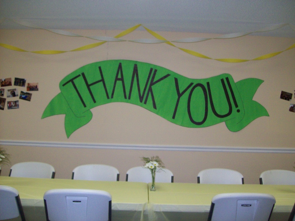 Appreciation Fellowship for Pastor Greg & Mrs. Mickey